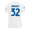 Inter Milan Federico Dimarco #32 Bortatröja 2023-24 Korta ärmar